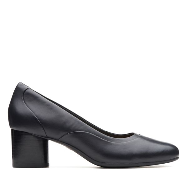 Clarks Womens Un Cosmo Step Heels Black | USA-5024631